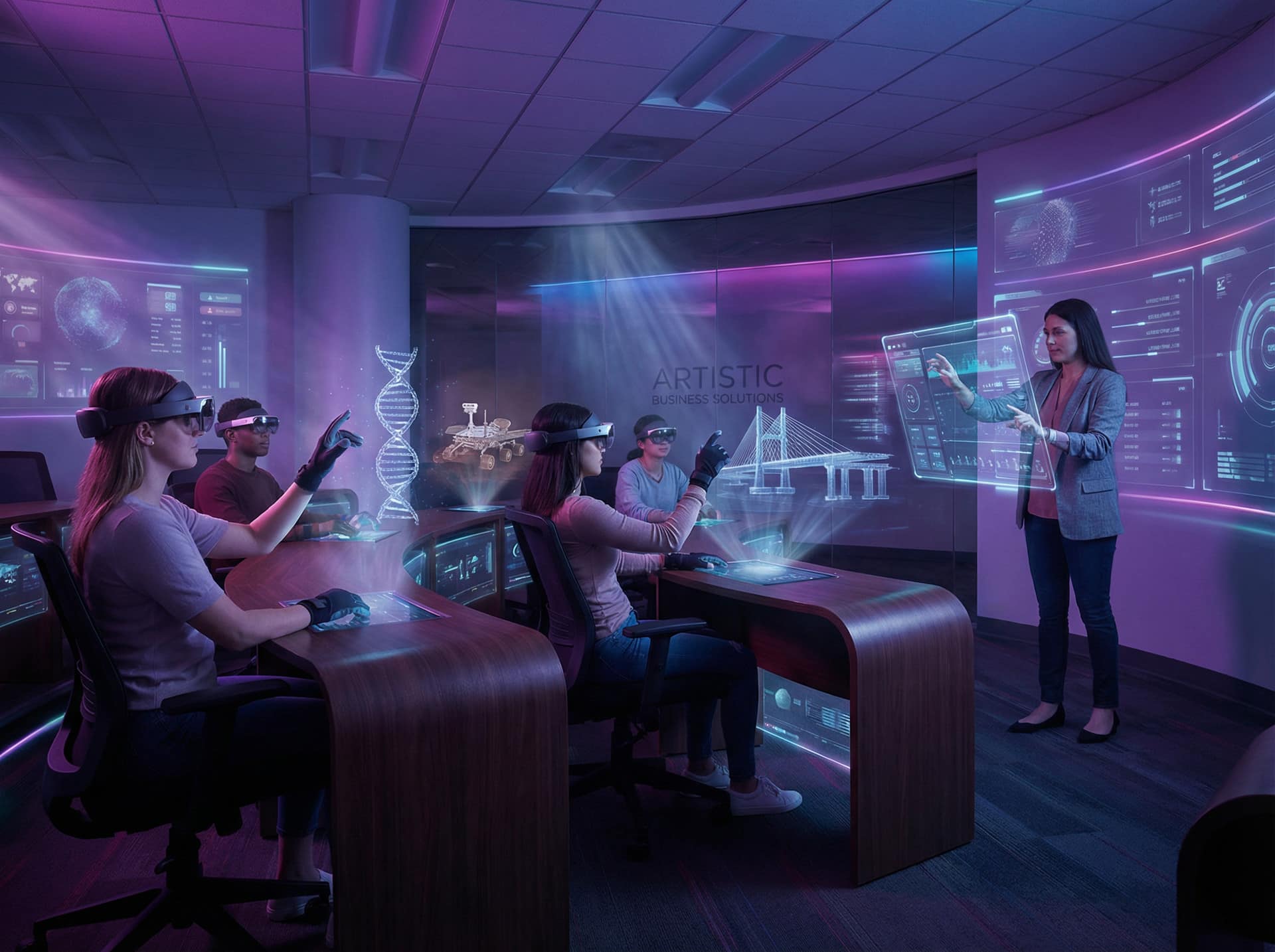 XR learning environment